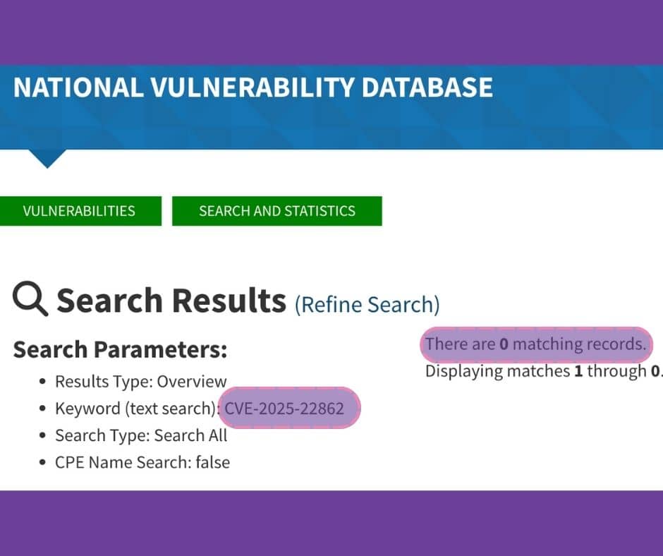 proof no vulnerability fortinet NVD
