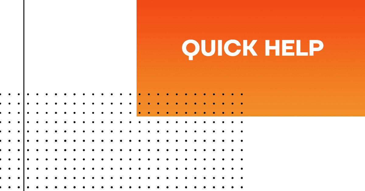 quick help agent connectpro