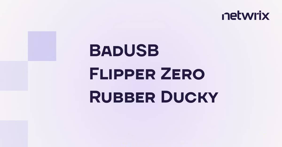 Як зупиняти атаки BadUSB, Rubber Ducky та Flipper Zero?