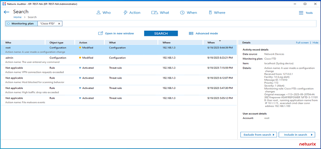 Cisco FTD