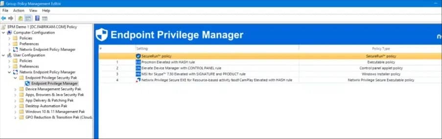 Endpoint Privilege Management1