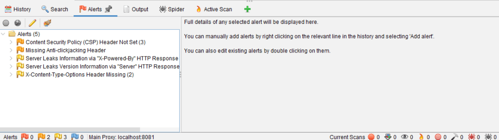 Scan results when a cache server is used (vulnerability not found)