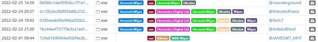 зразок шкідливого ПЗ HermeticWiper