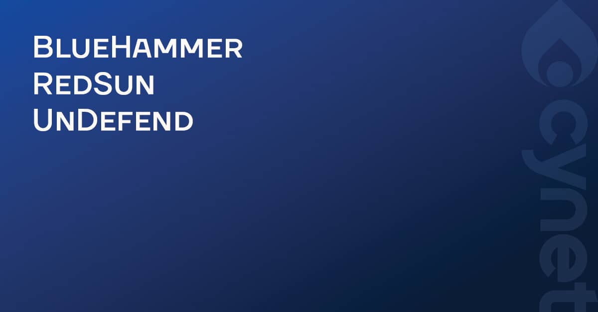 BlueHammer, RedSun і UnDefend: три вразливості Defender за два тижні