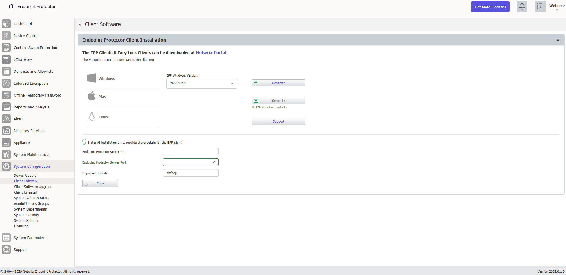Netwrix Endpoint Protector new interface eng