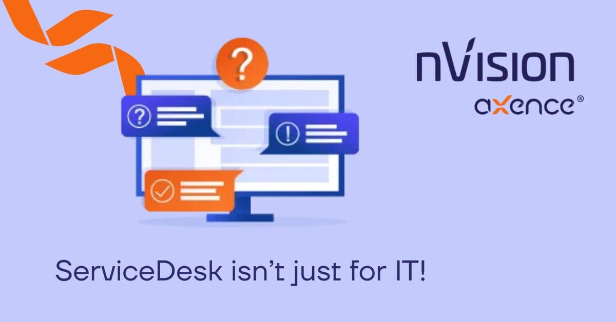 ServiceDesk isn’t just for IT eng