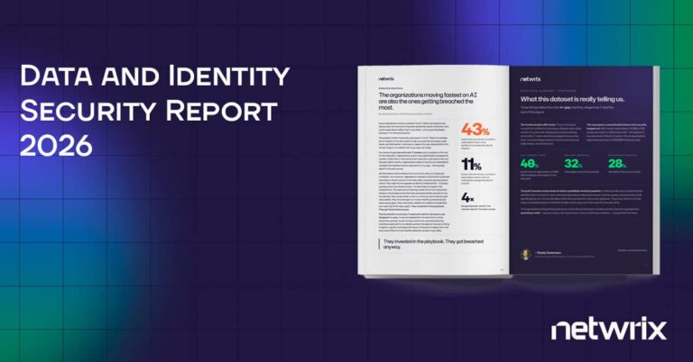Netwrix Data and Identity Security Report 2026