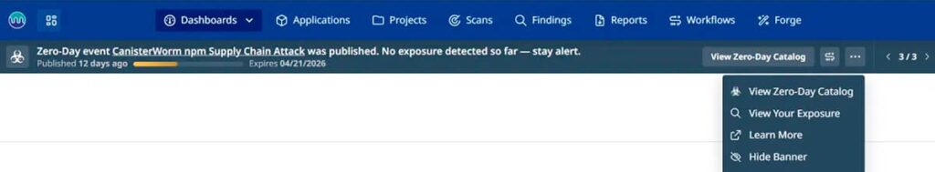 zero-day image Mend.io