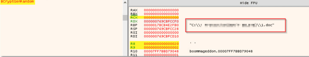 Doommageddon does not simply overwrite files in place
