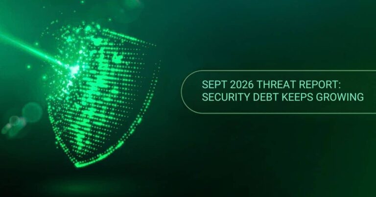 Sept 2026 Threat Report Security Debt Keeps Growing